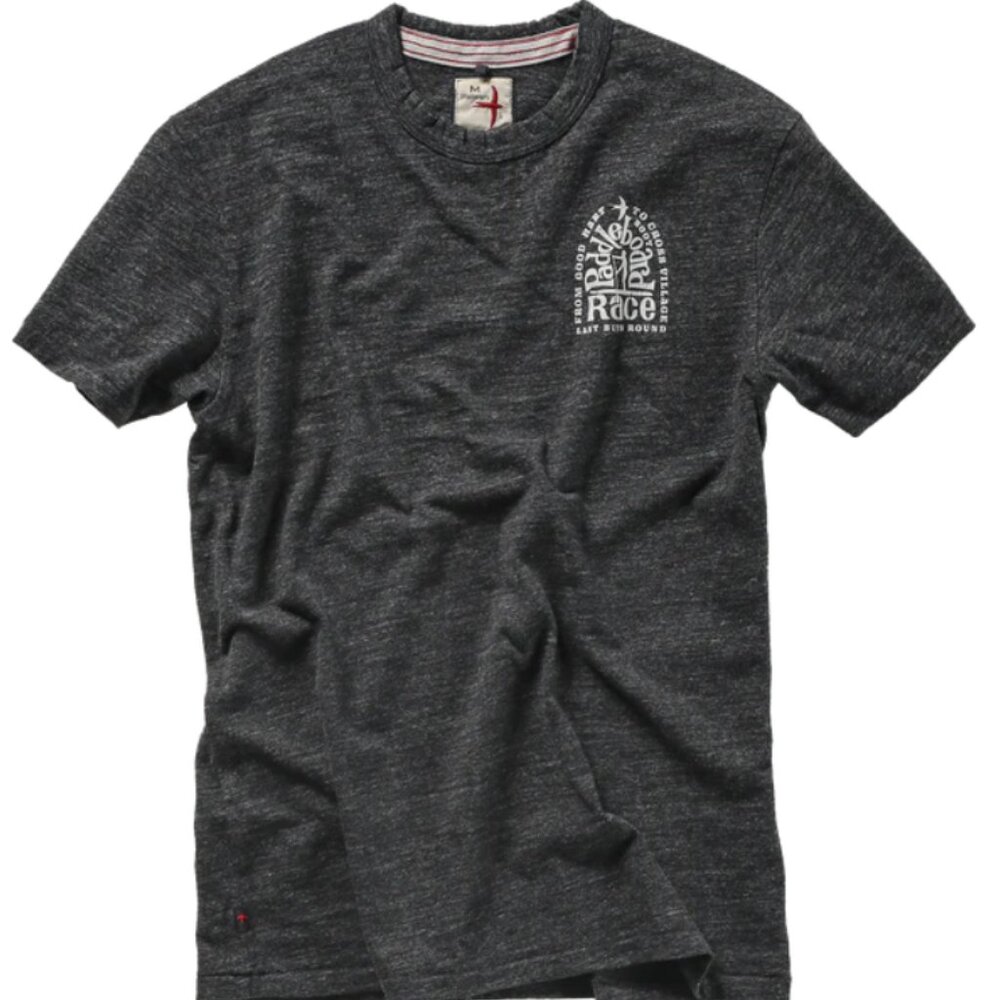 BNWT - Relwen Sportsman Tee - Paddle Race Dark Charcoal Marl - Large